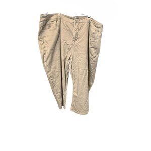 Women's Catherine's Secret Slimming Capri Khaki - 28W